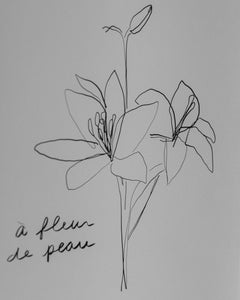 Affiche À Fleur De Peau