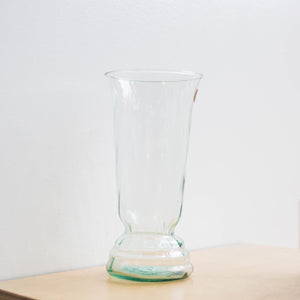 Vase 10 pouces en verre 100% recyclé