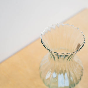 Vase 7 pouces en verre 100% recyclé