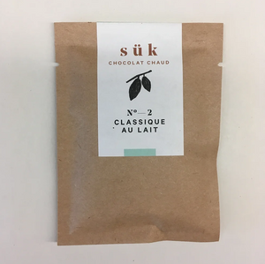 Petit sachet de chocolat chaud 15gr SÜK